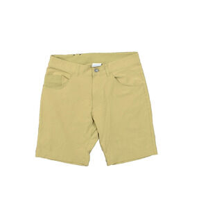 Columbia Men's Size 30 Cargo Shorts Stretch 9L Camping Brown Polyester